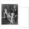 Mozart and Accompanists Rehearsing at Piano by Anonymous