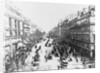 View of Montmarte Boulevard in Paris by Anonymous