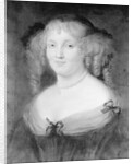 Portrait of French Authoress Marquise de Sevigne by Anonymous
