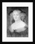 Portrait of French Authoress Marquise de Sevigne by Anonymous