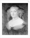 Portrait of French Authoress Marquise de Sevigne by Anonymous
