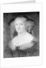 Portrait of French Authoress Marquise de Sevigne by Anonymous