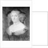 Portrait of French Authoress Marquise de Sevigne by Anonymous