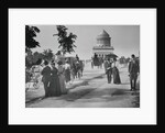 Pedestrians and Wagon Travelers near Grant's Tomb by Anonymous