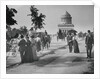 Pedestrians and Wagon Travelers near Grant's Tomb by Anonymous