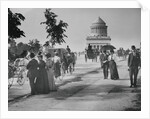Pedestrians and Wagon Travelers near Grant's Tomb by Anonymous