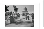 Pedestrians and Wagon Travelers near Grant's Tomb by Anonymous
