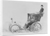 Man Atop Early French Cab by Anonymous