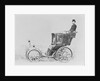 Man Atop Early French Cab by Anonymous
