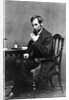 President Abraham Lincoln Sitting in Chair by Anonymous