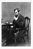 President Abraham Lincoln Sitting in Chair by Anonymous