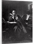 Beethoven Concentrating on His Work by Anonymous