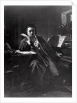 Beethoven Concentrating on His Work by Anonymous