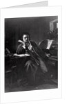 Beethoven Concentrating on His Work by Anonymous