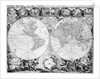 Two Hemisphere World Map by Anonymous