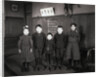 Children Posing in Classroom by Anonymous