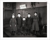 Children Posing in Classroom by Anonymous