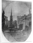 Wall Street Looking Toward Broadway in New York by Anonymous