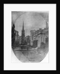 Wall Street Looking Toward Broadway in New York by Anonymous