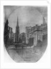 Wall Street Looking Toward Broadway in New York by Anonymous