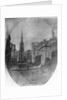 Wall Street Looking Toward Broadway in New York by Anonymous