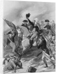 George Washington at the Battle of Princeton by Anonymous