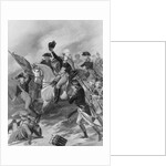 George Washington at the Battle of Princeton by Anonymous