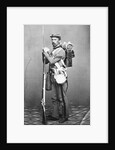 Portrait of Civil War Soldier by Anonymous