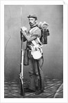 Portrait of Civil War Soldier by Anonymous