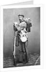Portrait of Civil War Soldier by Anonymous