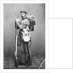 Portrait of Civil War Soldier by Anonymous