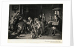 Morning Prayers in the Family of Sebastian Bach Photogravure by Anonymous