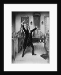 Illustration of Revolutionary Patrick Henry Gesturing During Speech by Anonymous