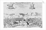 Illustration of Imaginary Use of Armed Balloons by Anonymous