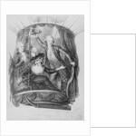 Vincent Lundari and Mrs LA Sage in a Hot Air Balloon in 1785 by Anonymous
