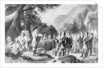 George Washington Reading Prayers by Anonymous