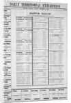 Display of Early American Newspaper with Election Ballot by Anonymous