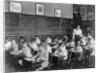 Children Drawing in Art Class by Anonymous