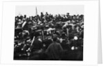 Abraham Lincoln Giving Gettysburg Address by Anonymous