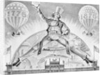 Political Cartoon About Philadelphia Centennial by Anonymous