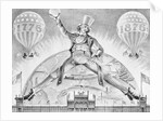 Political Cartoon About Philadelphia Centennial by Anonymous