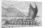 Watercraft Bringing Presents to Captain James Cook by Anonymous