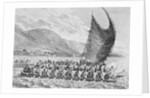 Watercraft Bringing Presents to Captain James Cook by Anonymous