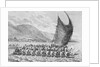 Watercraft Bringing Presents to Captain James Cook by Anonymous