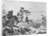 Engraving Depicting Battle of the Dunes by Anonymous