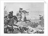 Engraving Depicting Battle of the Dunes by Anonymous