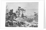 Engraving Depicting Battle of the Dunes by Anonymous