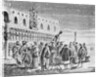 Illustration of Galileo Demonstrating Telescope by Anonymous