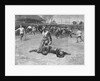 Injured Player Lying on the Field by Anonymous