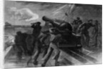 Union Navy Chasing Blockade Runner by Anonymous